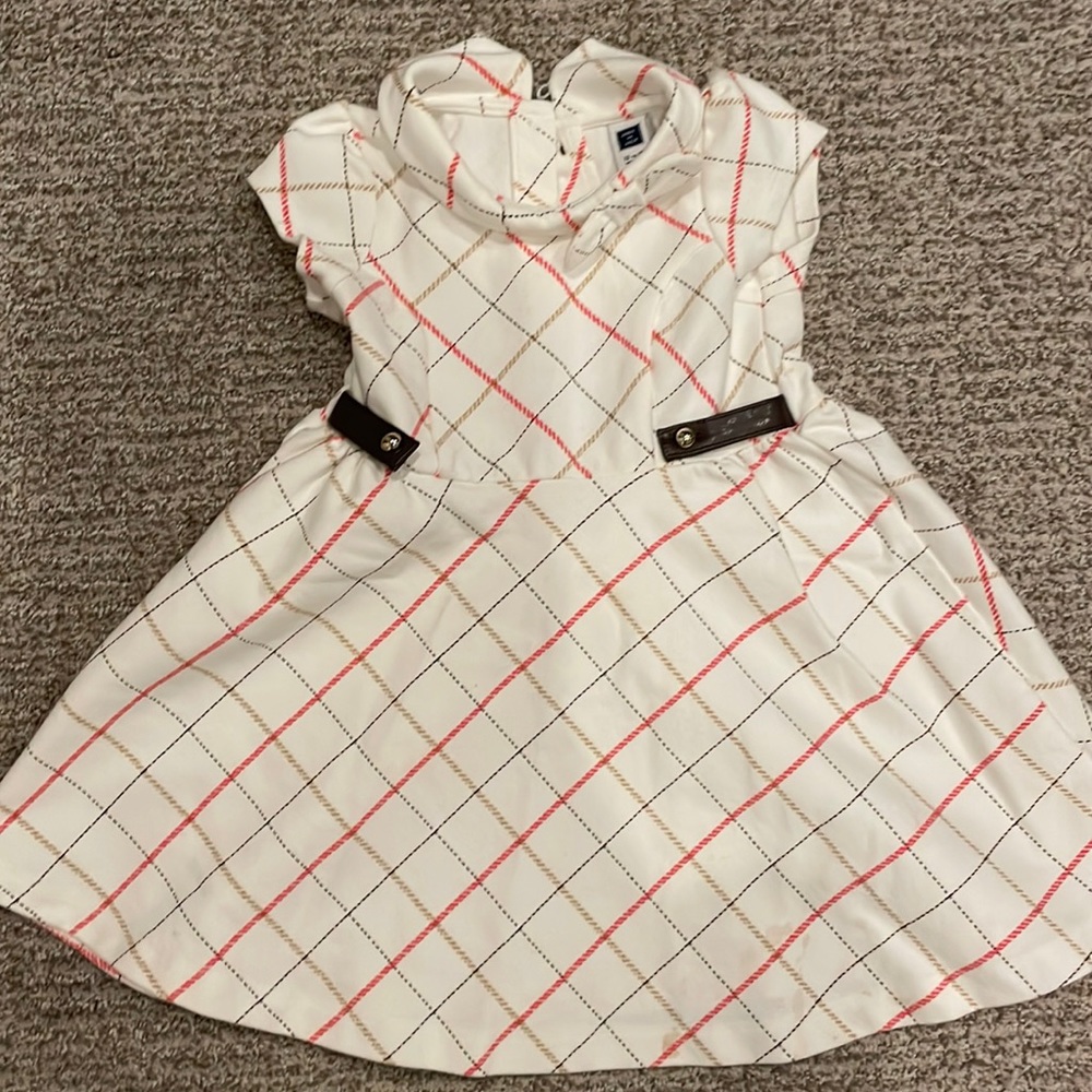 Janie and Jack 12-18 months girls dress gently used with minor stain as shown.